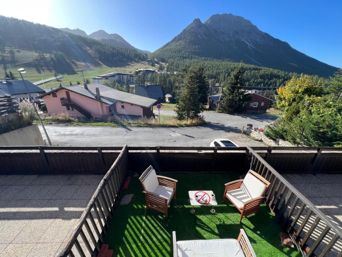 Les Tanieres De Montgenevre - La Marmotte - Duplex 4 P Entierement Renove Avec Vue Magnifique Appartement Buitenkant foto