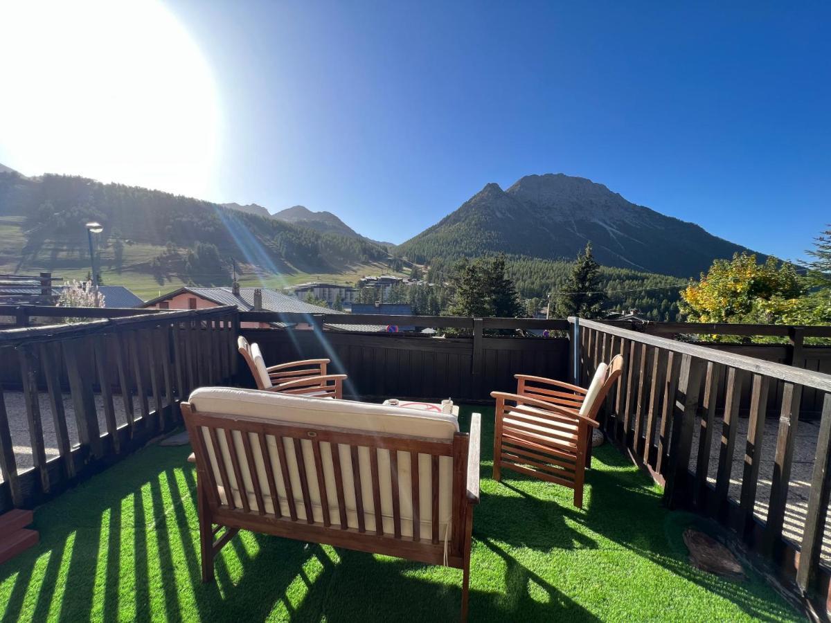 Les Tanieres De Montgenevre - La Marmotte - Duplex 4 P Entierement Renove Avec Vue Magnifique Appartement Buitenkant foto