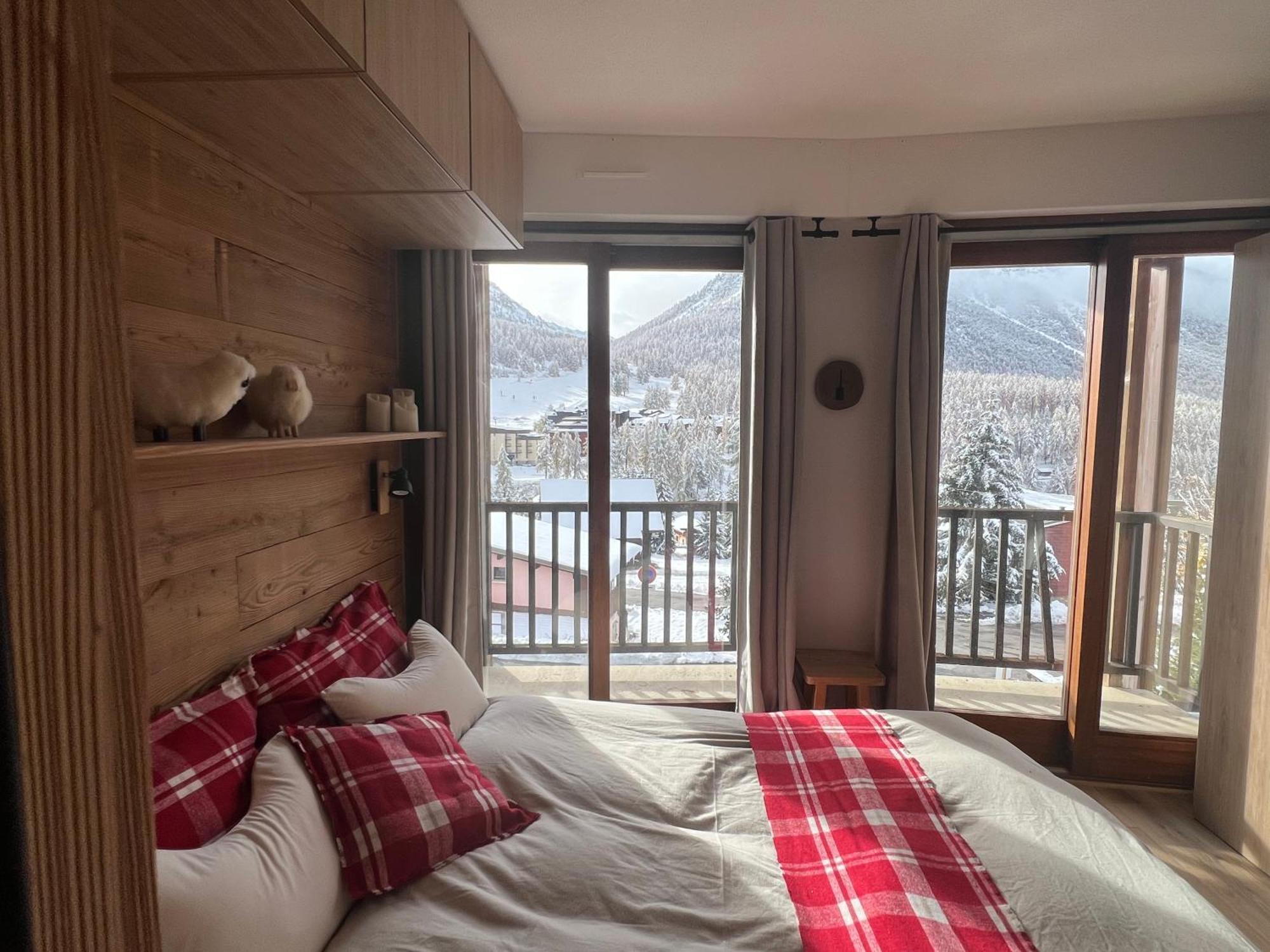 Les Tanieres De Montgenevre - La Marmotte - Duplex 4 P Entierement Renove Avec Vue Magnifique Appartement Buitenkant foto